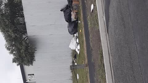 Rubbish/Recycling — a report photo