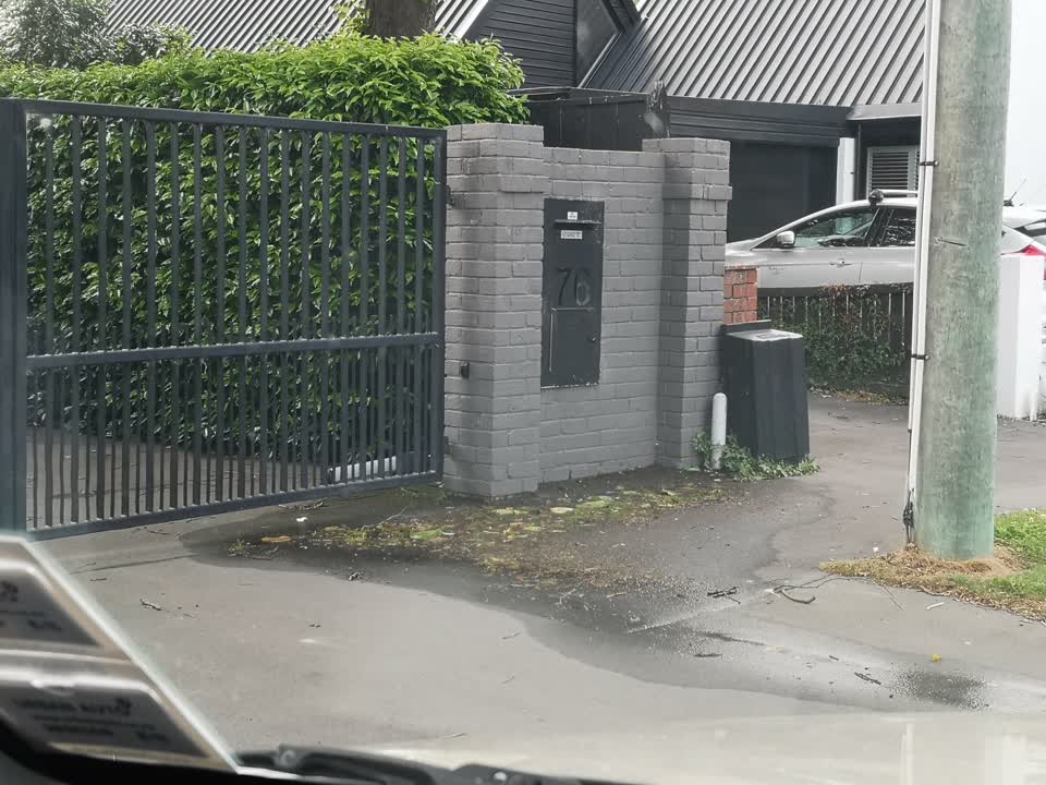 The photograph attached to this water leak report