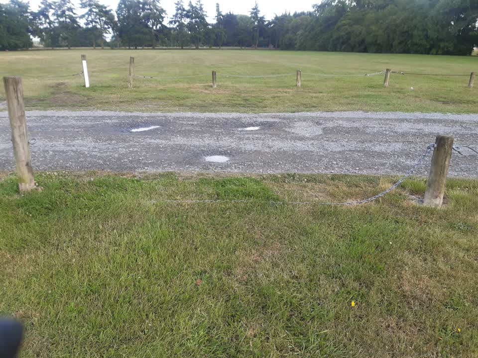 The photograph attached to this parks report