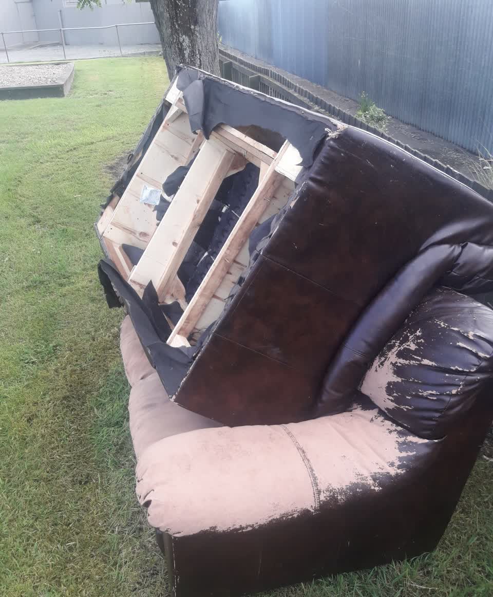 The photograph attached to this parks report