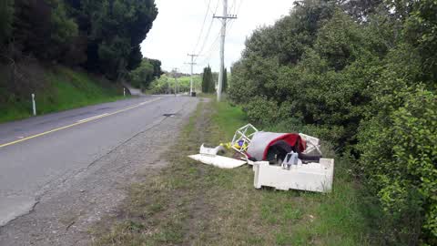Rubbish/Recycling, a report photo