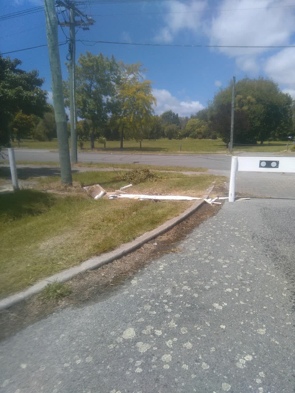 The photograph attached to this parks report