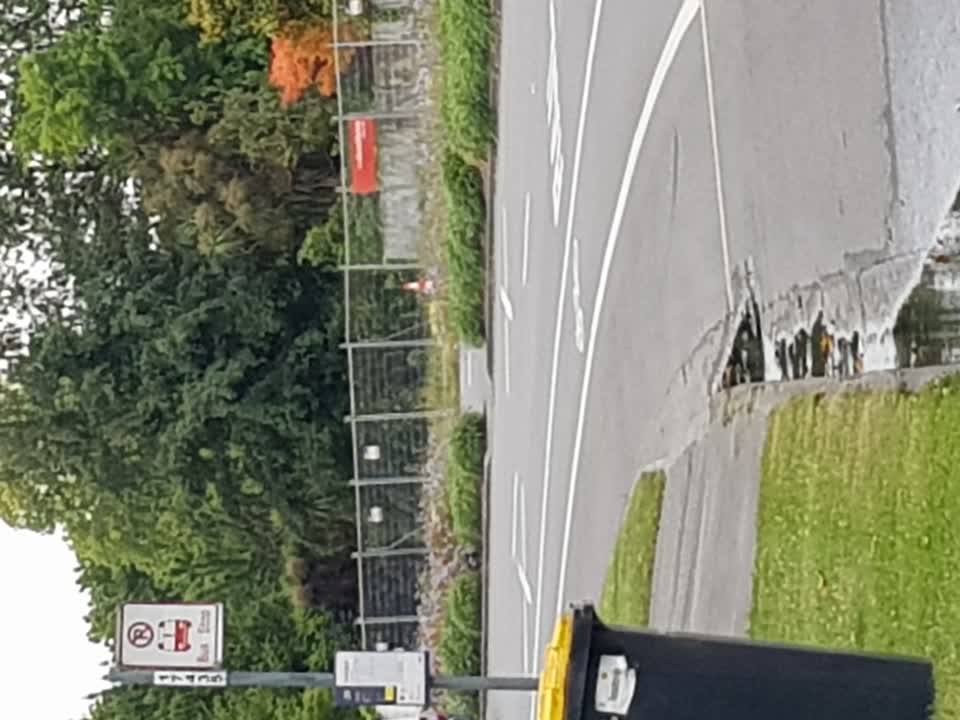 The photograph attached to this water leak report