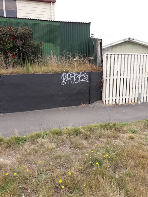 Graffiti, a report photo