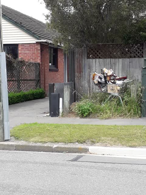 Rubbish/Recycling — a report photo