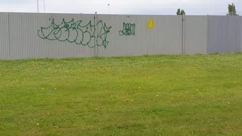 Graffiti, a report photo