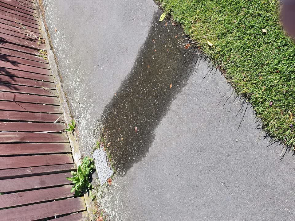 The photograph attached to this water supply report