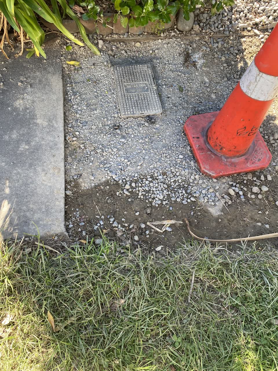 The photograph attached to this water leak report