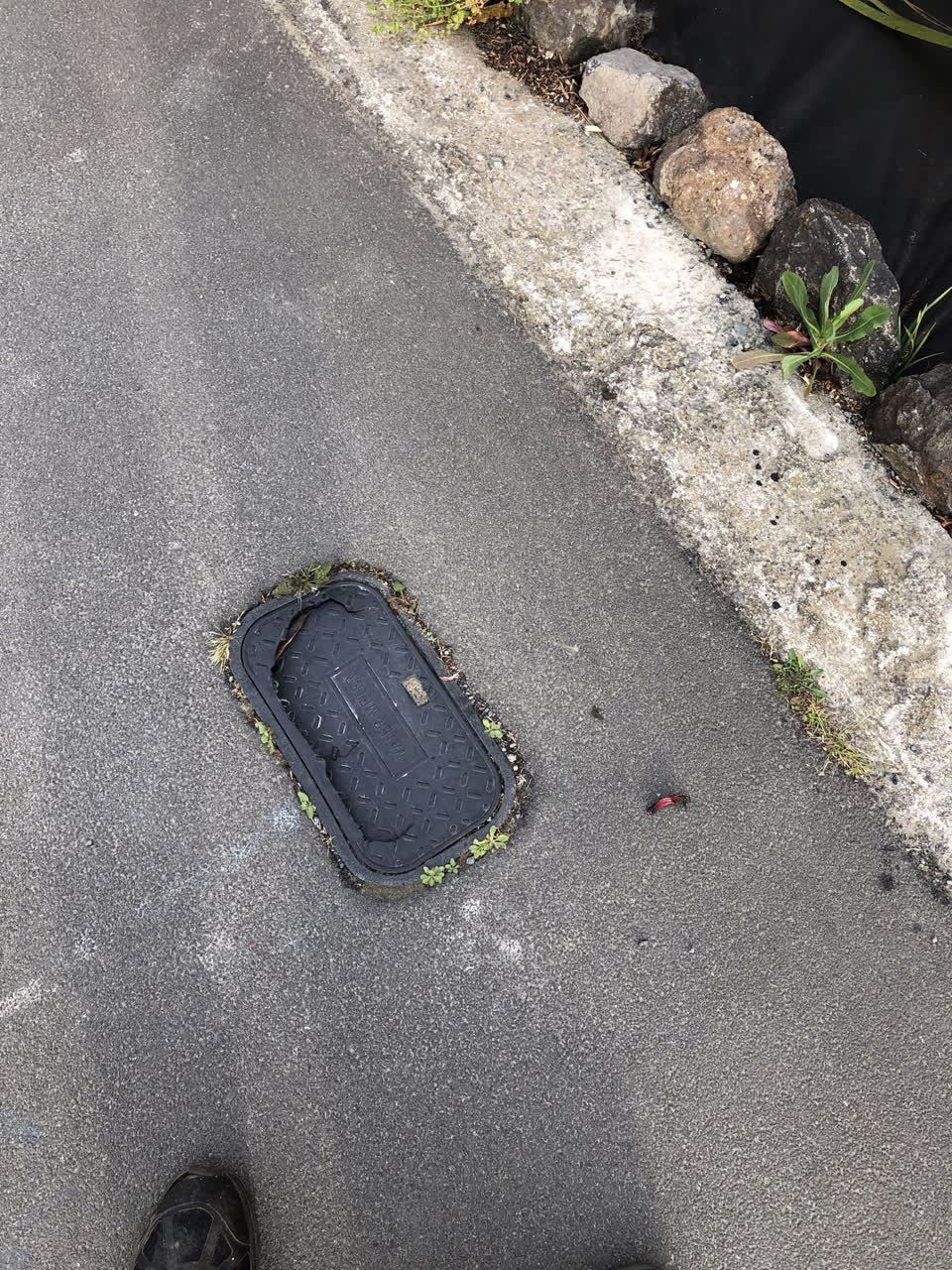 The photograph attached to this water supply report
