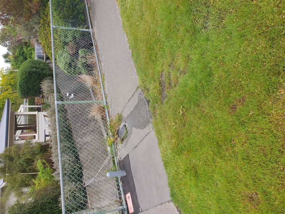 The photograph attached to this water leak report