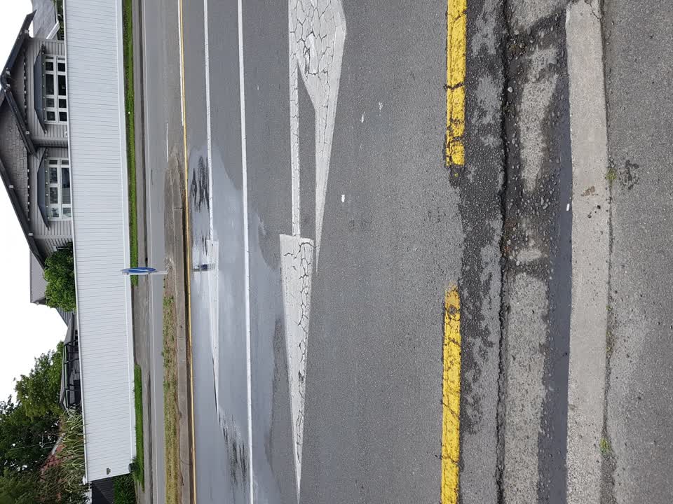 The photograph attached to this water leak report