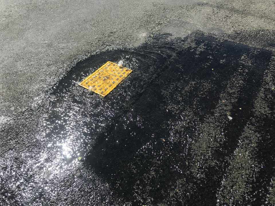 The photograph attached to this water supply report