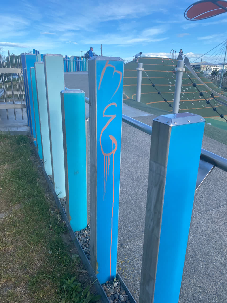 The photograph attached to this parks report