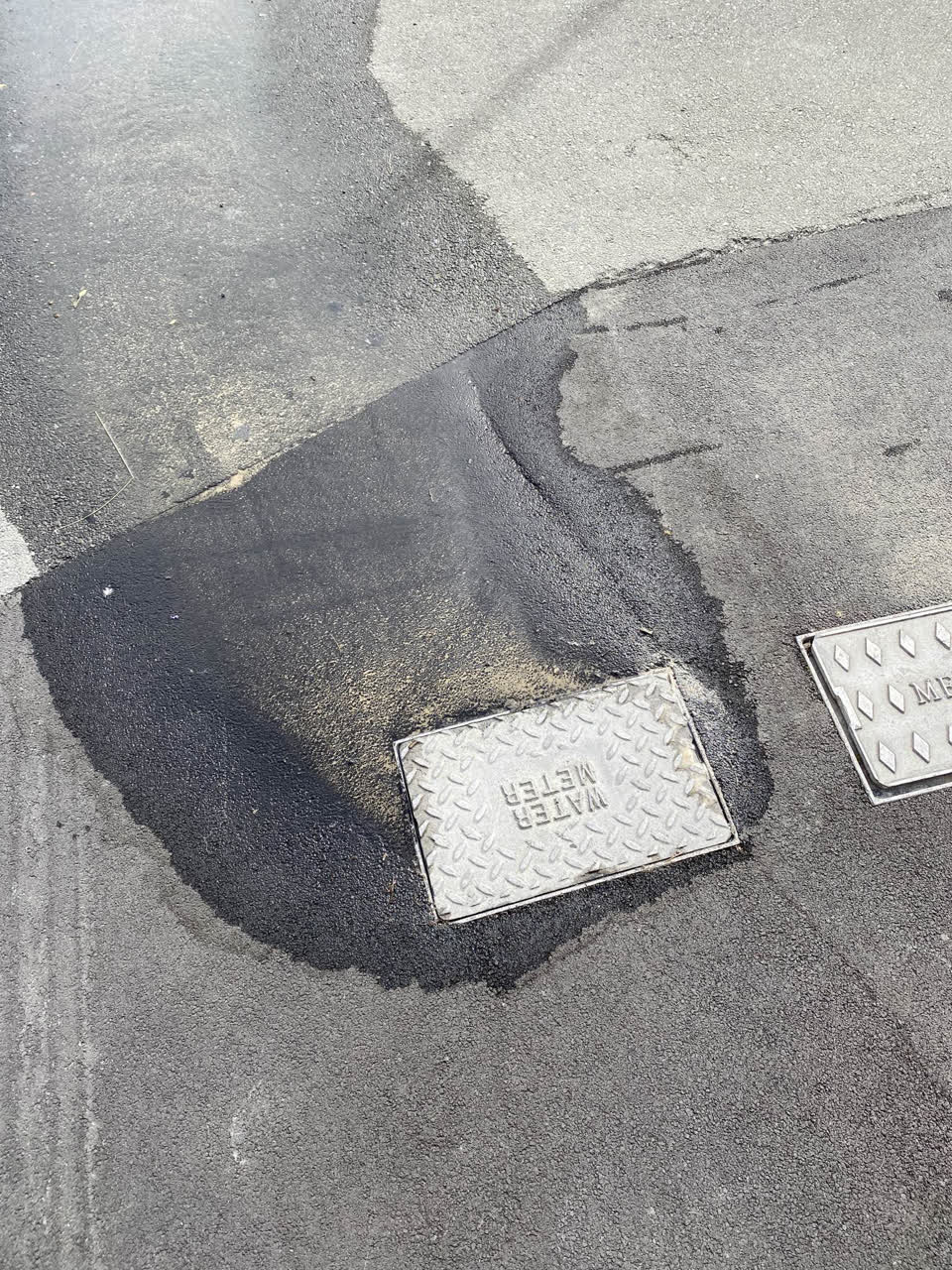 The photograph attached to this water supply report