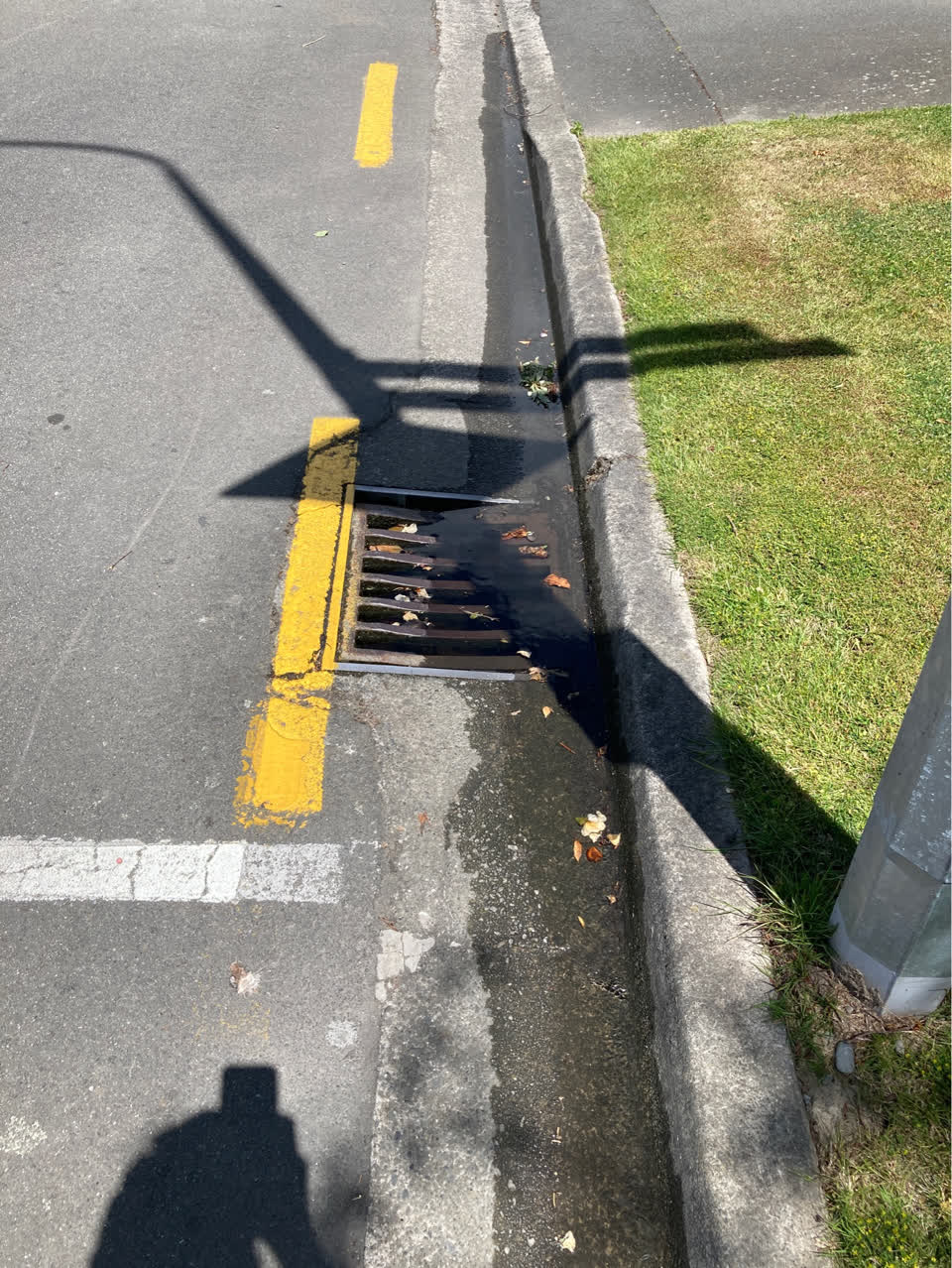 The photograph attached to this wastewater/stormwater report