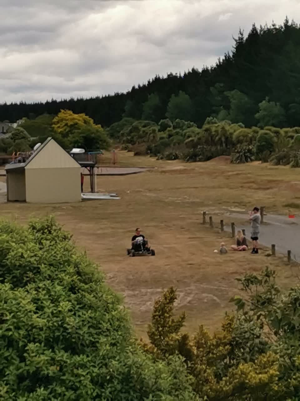 The photograph attached to this parks report