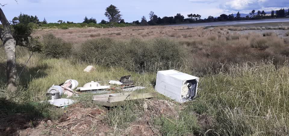 The photograph attached to this parks report
