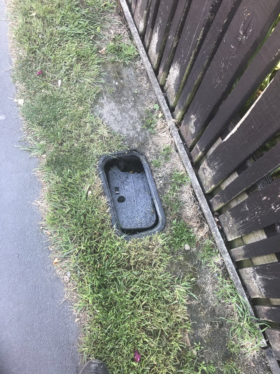 The photograph attached to this water supply report
