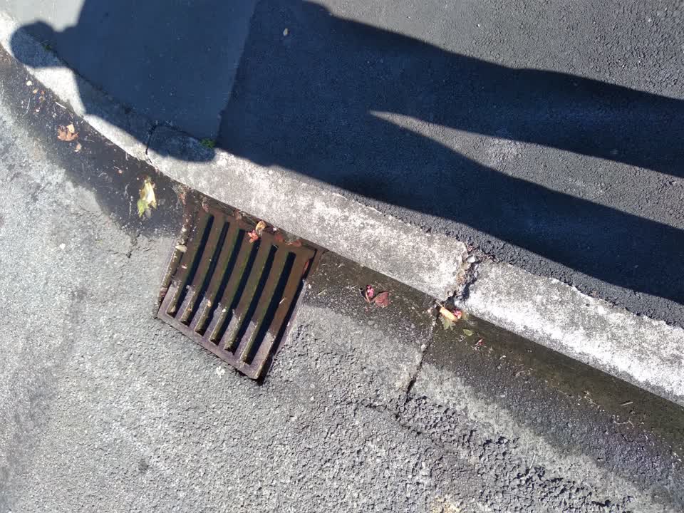 The photograph attached to this flooding report