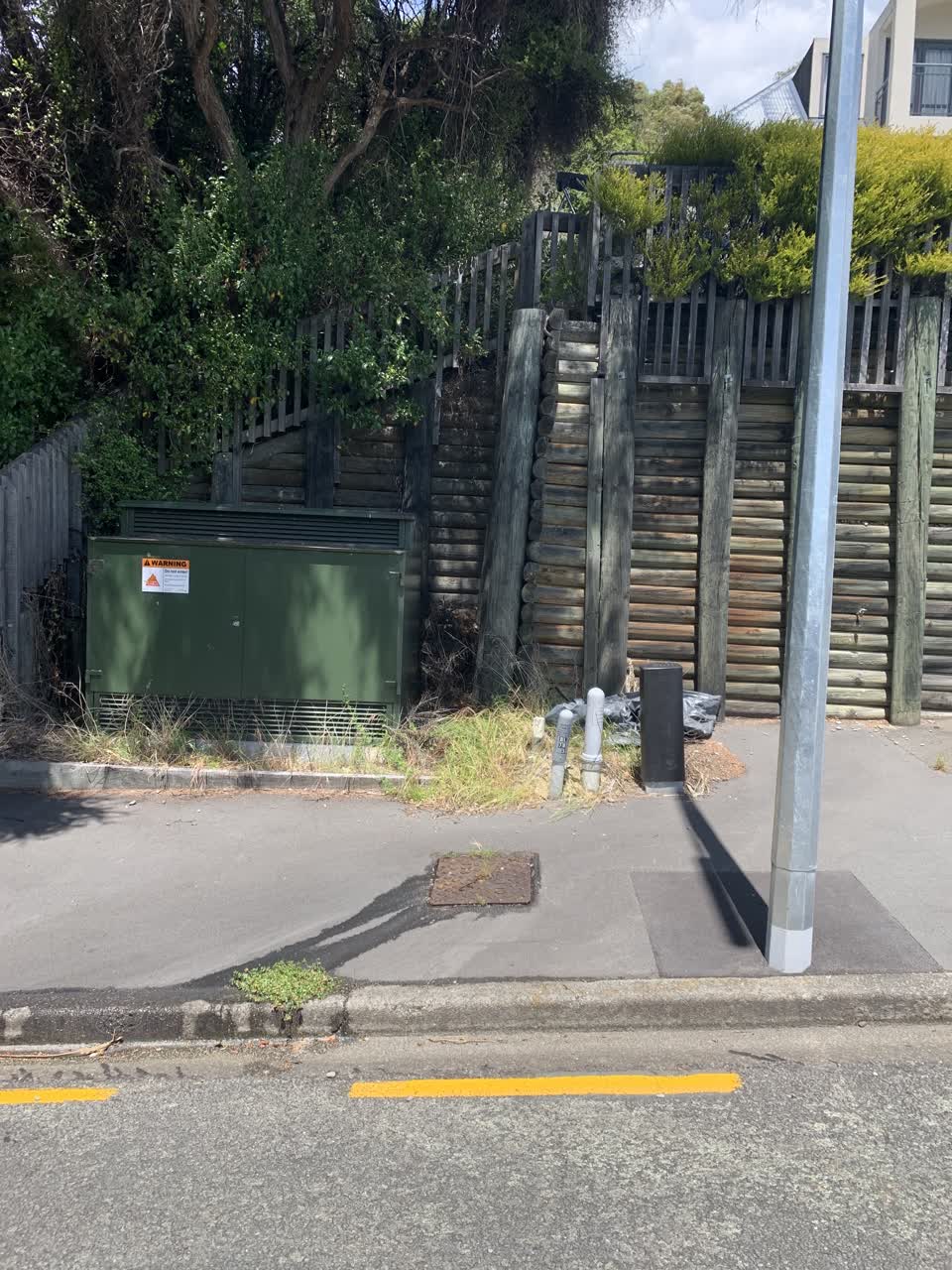The photograph attached to this sewer - leak / blockage report