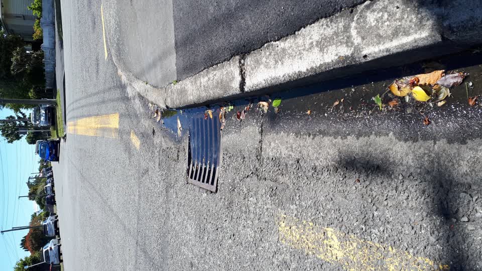 The photograph attached to this wastewater/stormwater report