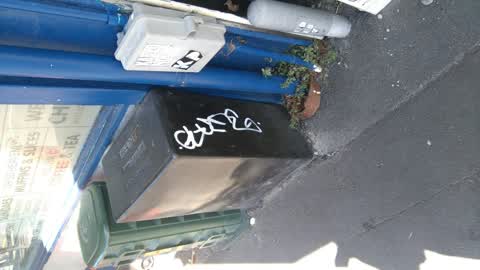 Graffiti, a report photo