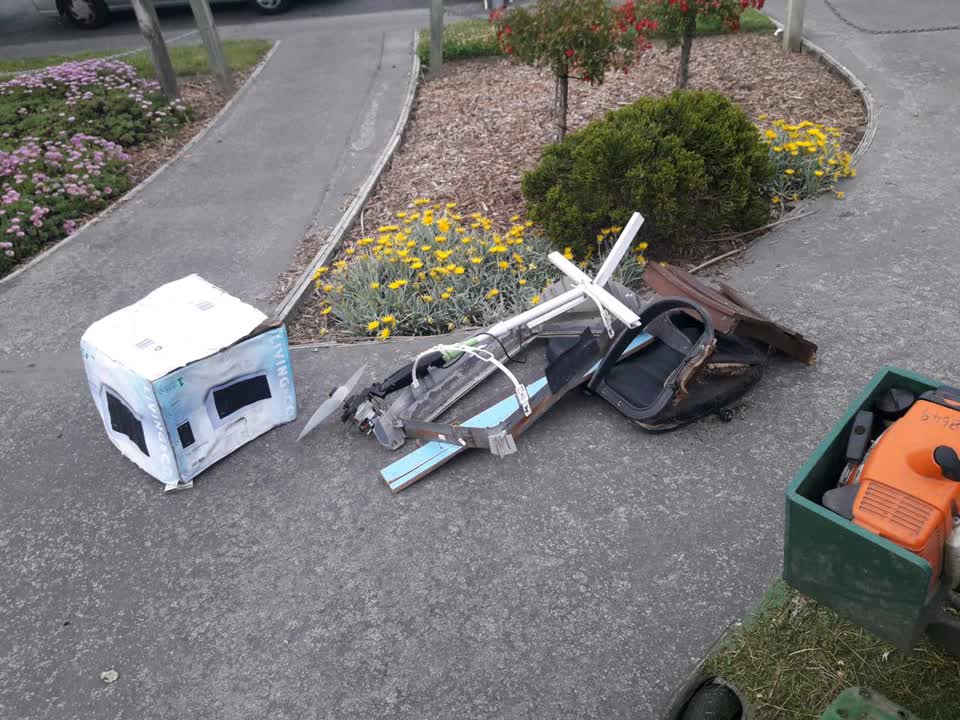 The photograph attached to this parks report