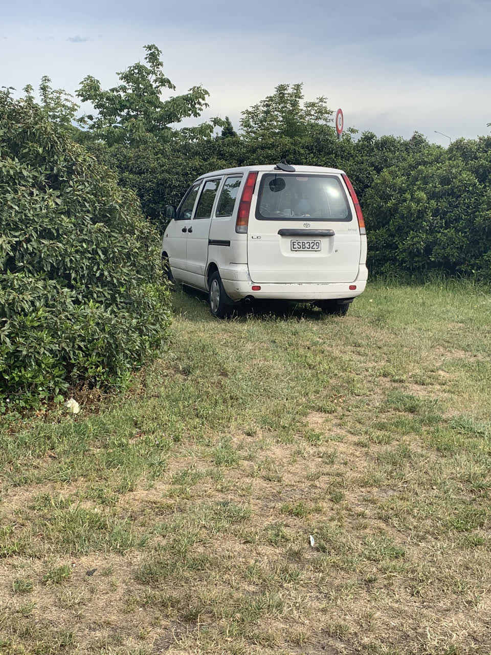 The photograph attached to this parks report