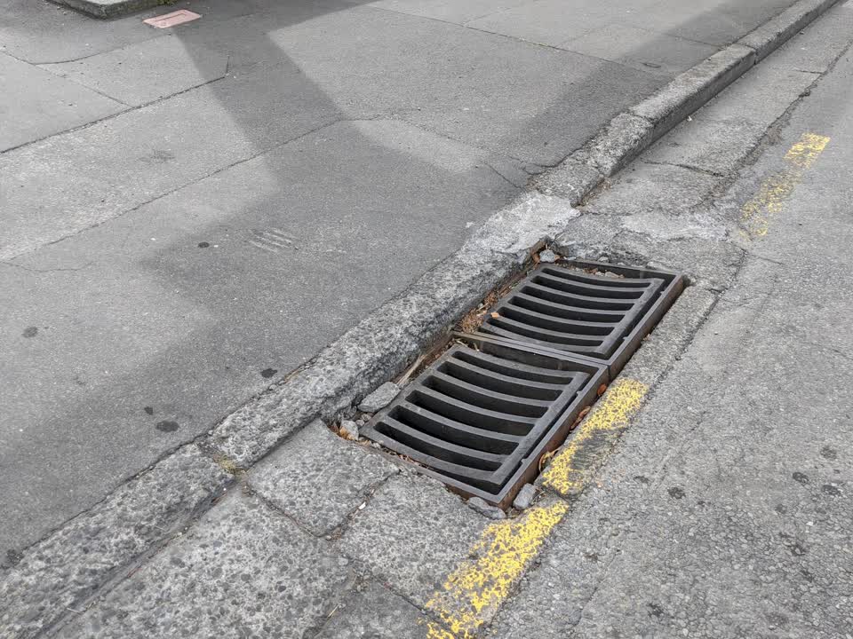 The photograph attached to this wastewater/stormwater report