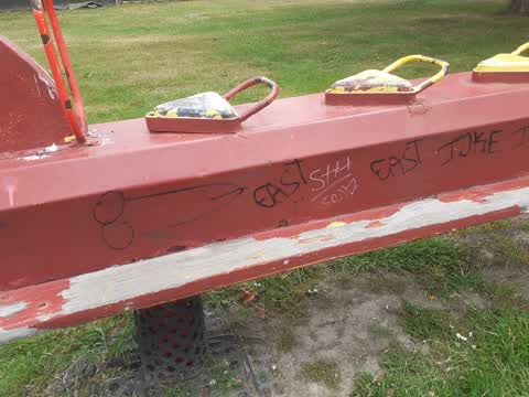 Graffiti, a report photo