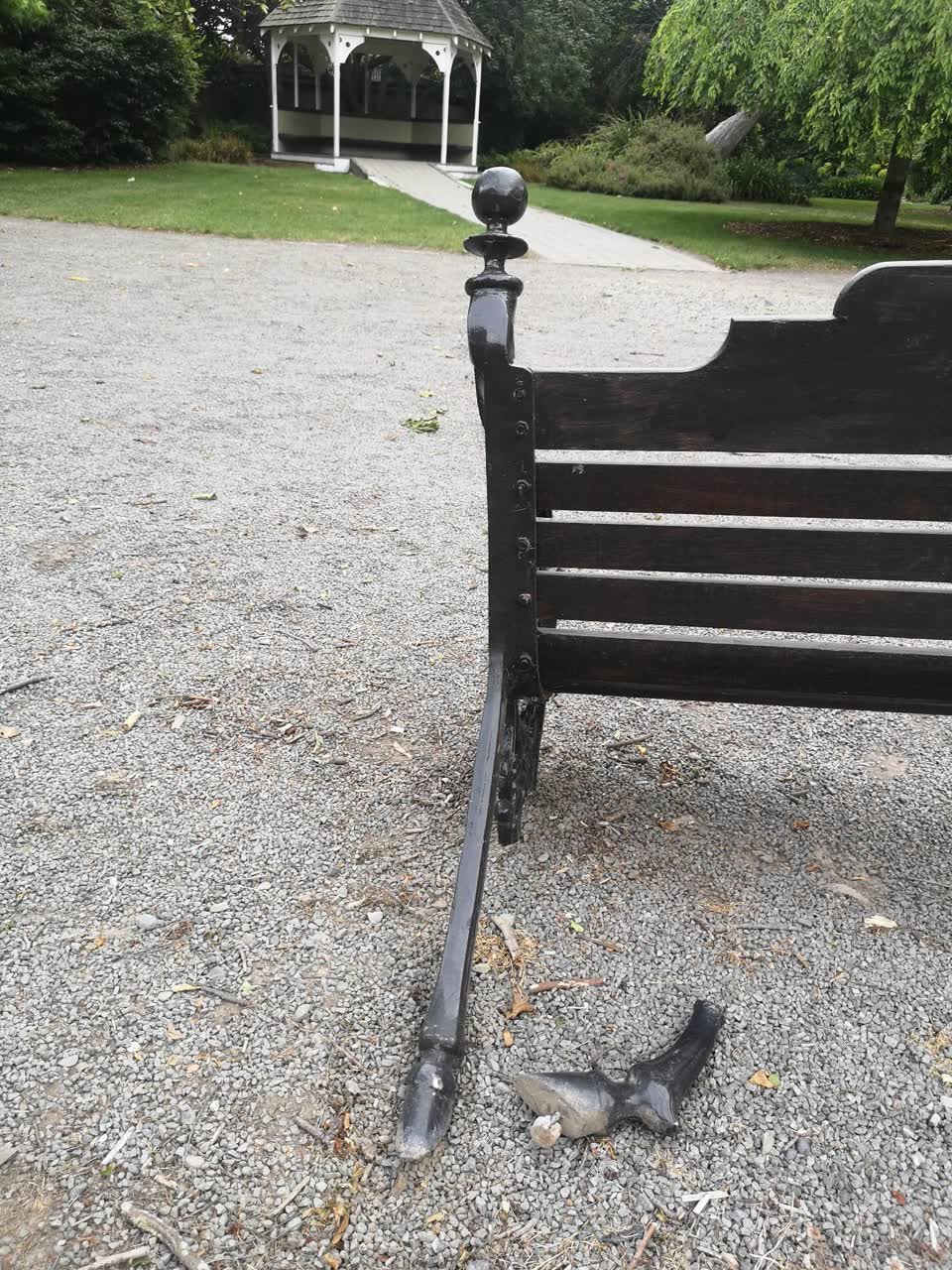 The photograph attached to this parks report