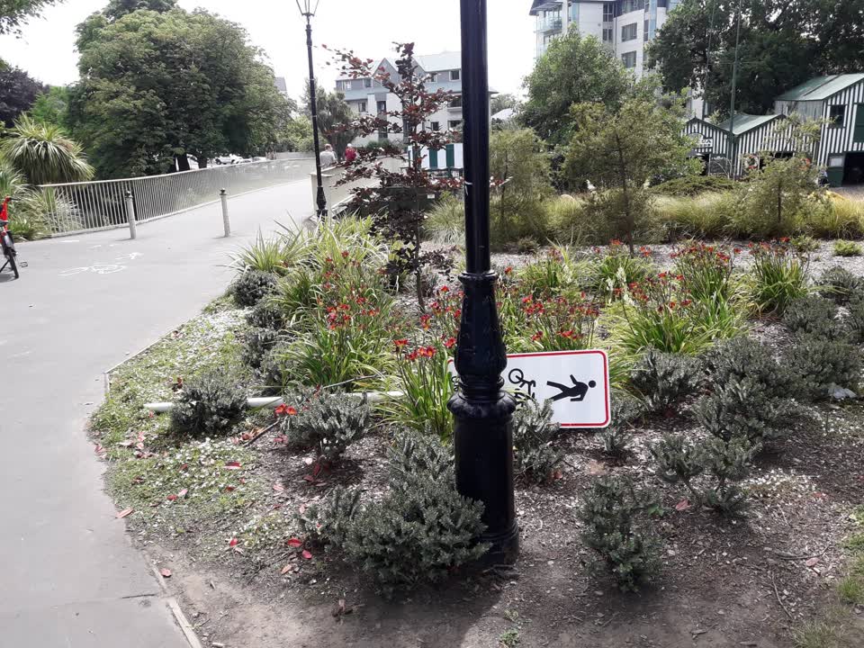 The photograph attached to this parks report