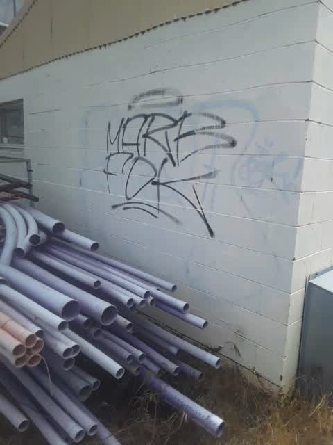 Graffiti, a report photo