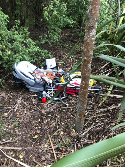 Rubbish/Recycling, a report photo