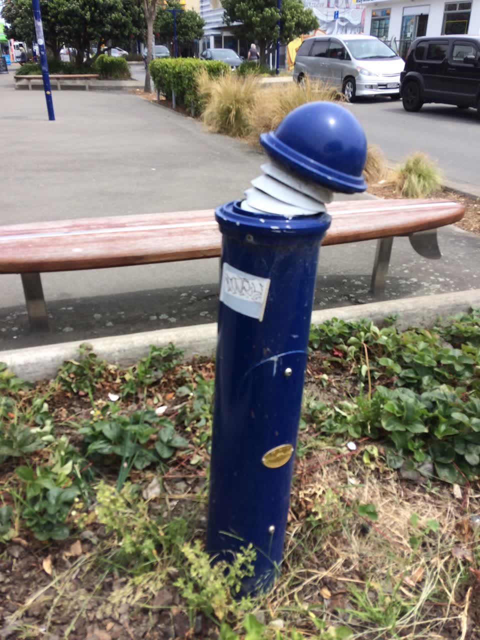 The photograph attached to this parks report