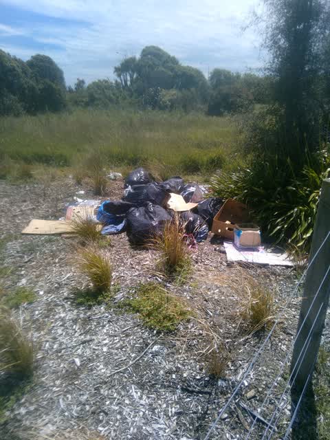 Rubbish/Recycling, a report photo