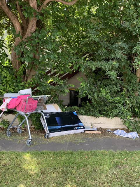 Rubbish/Recycling, a report photo