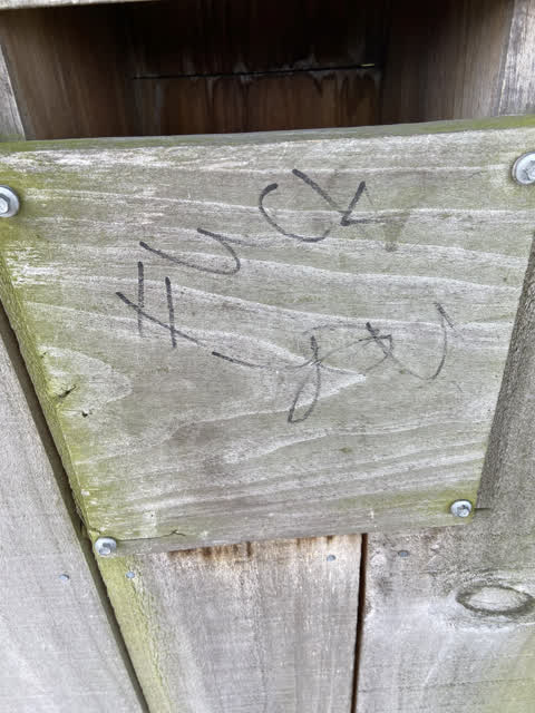 Graffiti, a report photo
