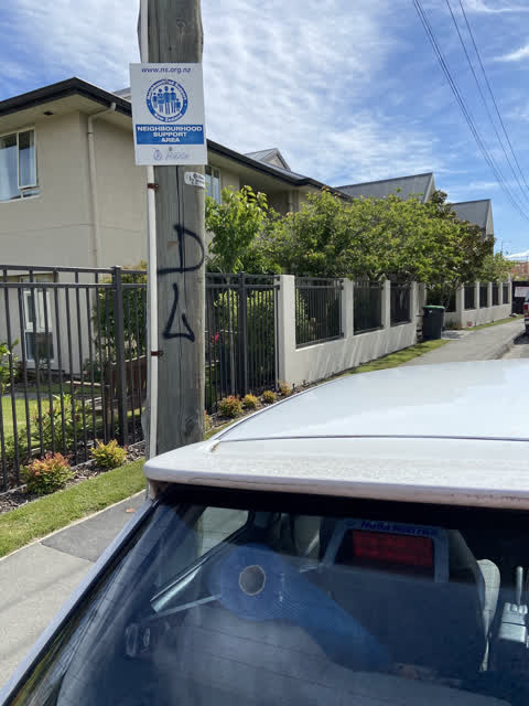 Graffiti, a report photo