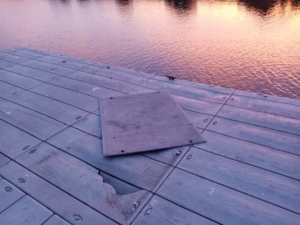 The photograph attached to this parks report