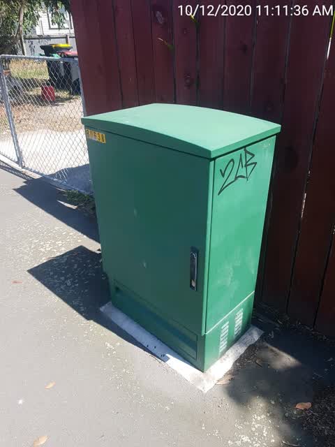 Graffiti, a report photo