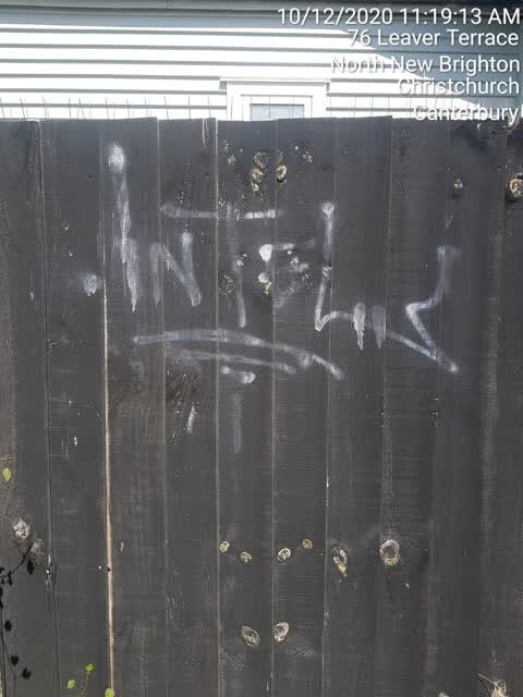 Graffiti, a report photo