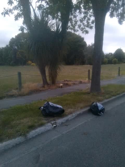 Rubbish/Recycling, a report photo