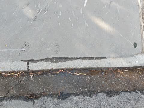 Water Leak, a report photo