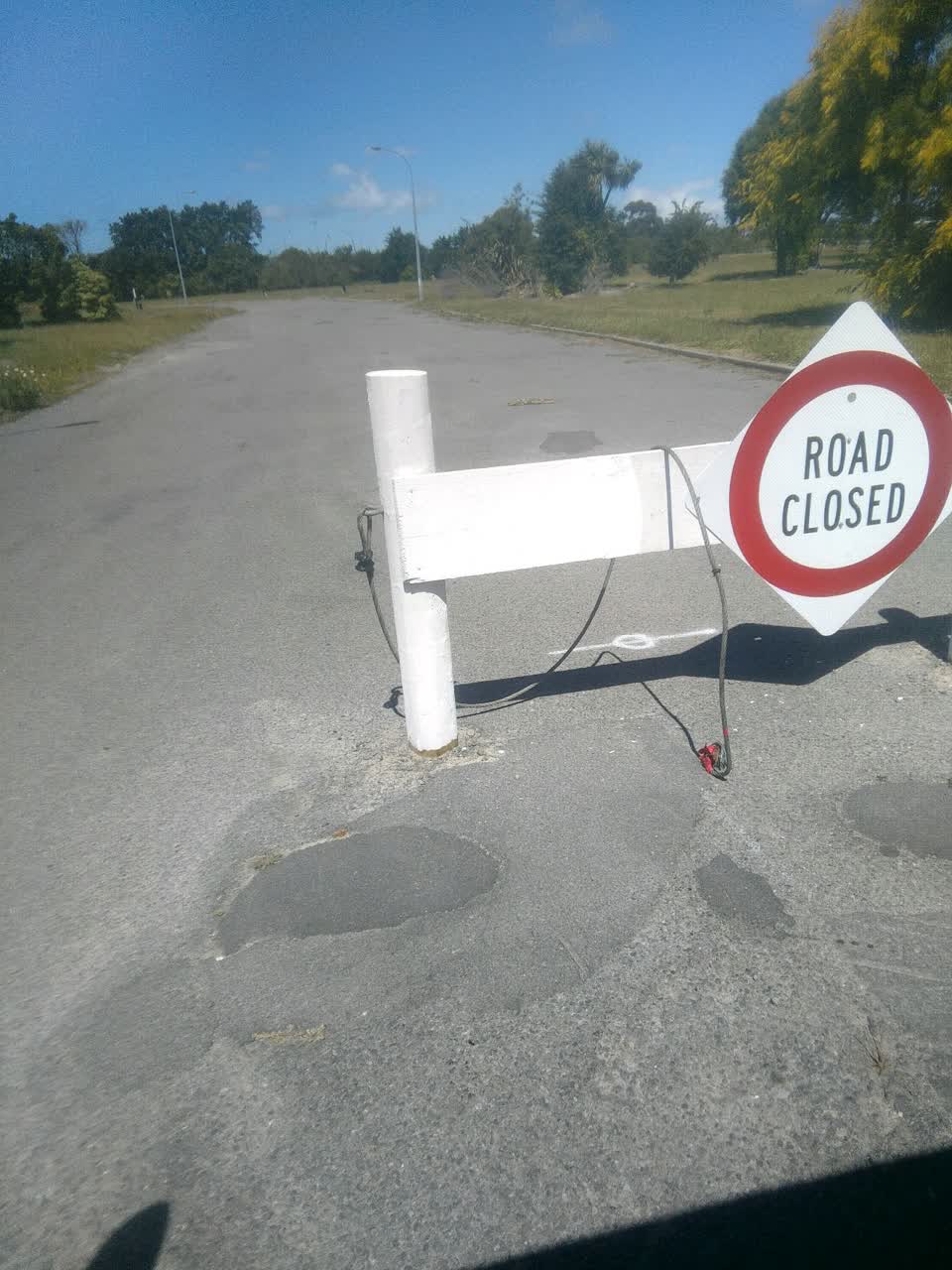 The photograph attached to this parks report