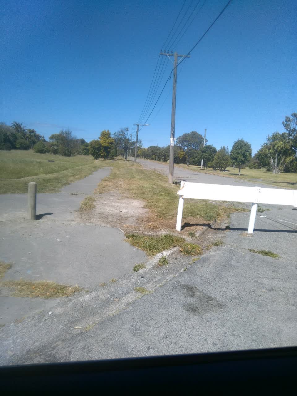 The photograph attached to this parks report