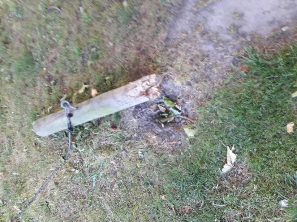 The photograph attached to this parks report