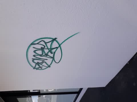 Graffiti, a report photo