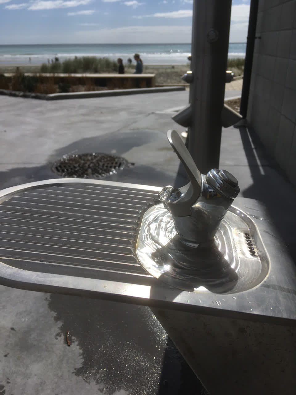 The photograph attached to this water supply report