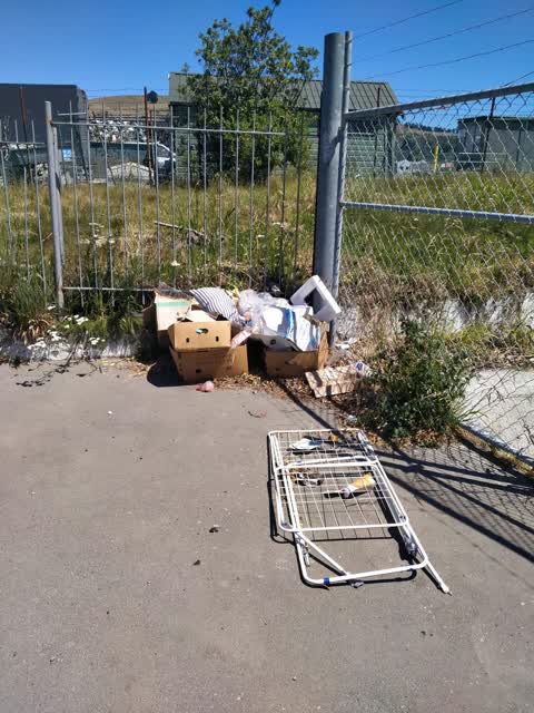 Rubbish/Recycling — a report photo